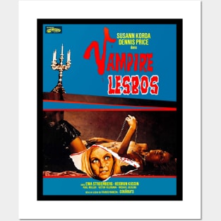 Vampyros Lesbos (French movie poster) Posters and Art